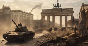 la caída de Berlín a manos del Ejército Rojo