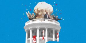 la cara oculta del caos de Trump