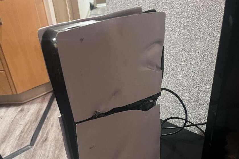 las carcasas pagaron la metedura de pata de un jugador al pegar la consola a un radiador