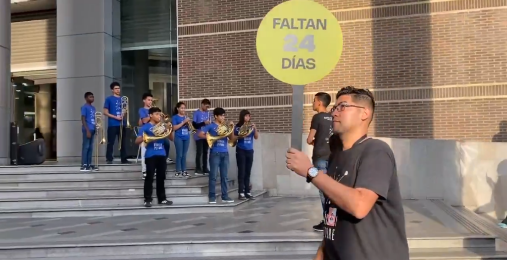 misterioso conteo regresivo de El Sistema intriga a usuarios en Caracas (Video)