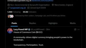 promocionaron una criptoestafa desde la cuenta de una funcionaria