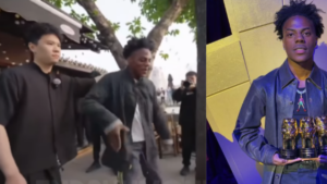 ‘Influencer’ recreó icónica escena de 'Karate Kid' con el actor Zhenwei Wang