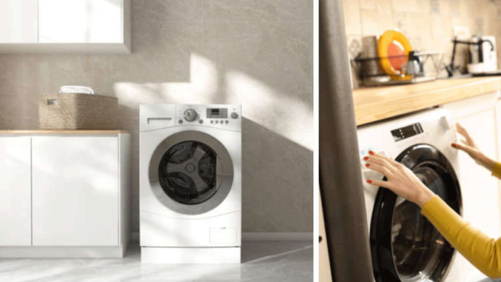 ¿Cuáles son los lugares menos indicados y peligrosos para colocar una lavadora en la casa?