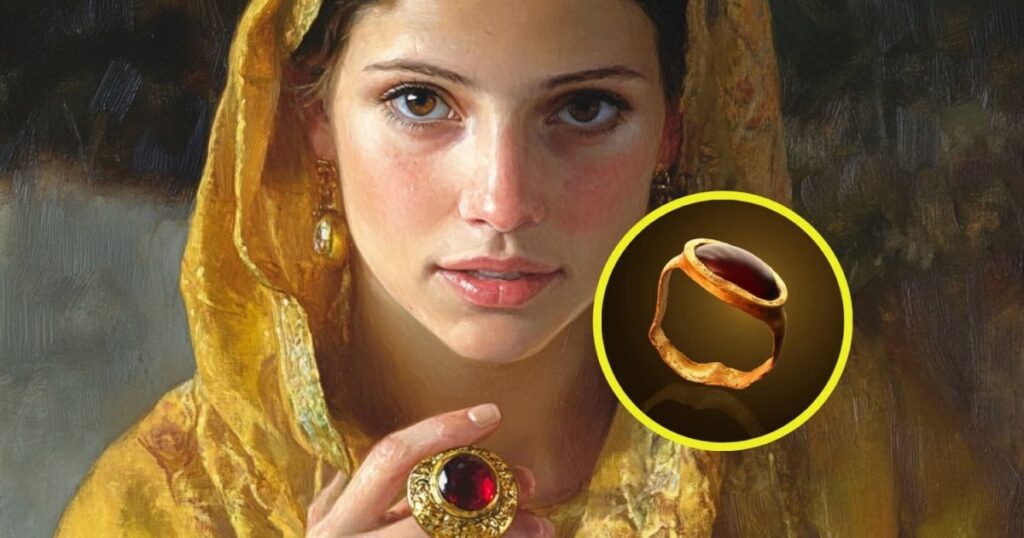 ¿Un anillo de compromiso de 2300 años? Hallan en la Ciudad de David (Jerusalén) una joya de oro y granate contemporánea de Alejandro Magno