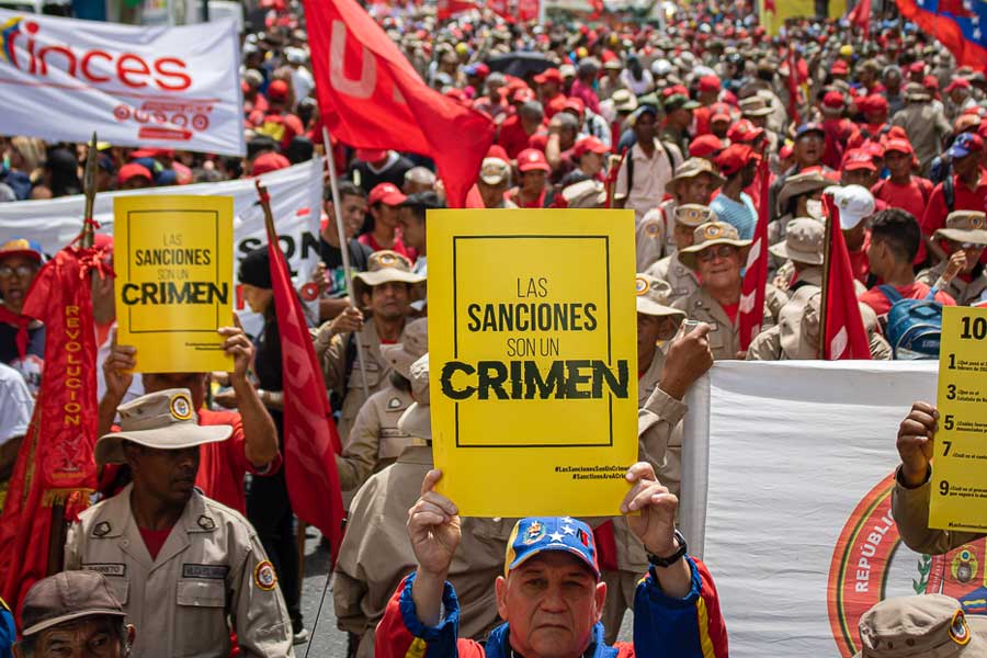 91 % de los venezolanos rechaza las sanciones