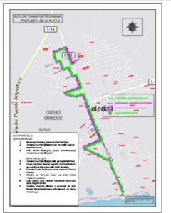 Activan primera ruta de transporte urbano en Ciudad Orinoco
