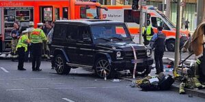 Al menos tres heridos en un atropello múltiple en Stuttgart