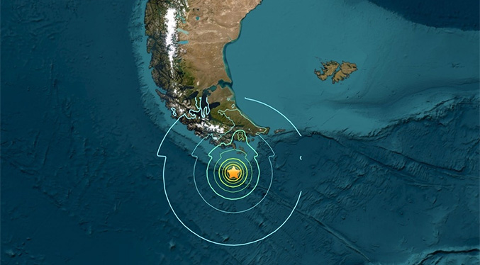 Alerta de tsunami tras un terremoto de magnitud 7,5 cerca de Chile