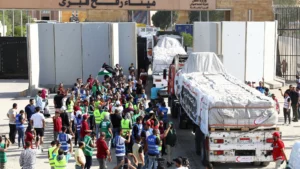 Algunos camiones de ayuda humanitaria fueron "interceptados" por la población en Gaza, dice la ONU - AlbertoNews