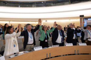Los 194 miembros de la OMS aprobaron este martes 20 el primer Acuerdo sobre Pandemias del mundo, durante la celebración en Ginebra de la 78 Asamblea Mundial de Salud.