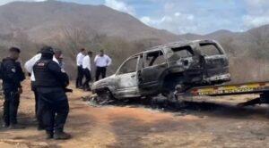 Asesinan a empresario en Margarita e incendian su camioneta