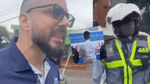Capturan a señalado agresor de agente de tránsito en Cali; alcalde mostró foto y dijo a qué delito se enfrenta
