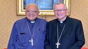 Cardenal Porras se reúne con Prieto Parolin en el Vaticano