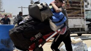 Casi 180 000 personas desplazadas en Gaza en los últimos diez días por el aumento de ataques israelíes