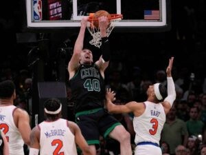 Celtics vencen a Knicks en el quinto de la serie
