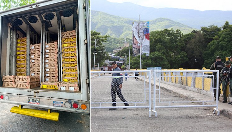 Cierre de la frontera colombo-venezolana deja millones de dólares en pérdidas