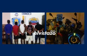 Cinco detenidos por hacer piques de motos en la Troncal 16 de Anzoátegui