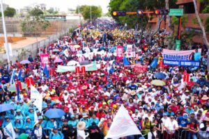 Clase obrera de Bolívar marchó este 1May | Diario El Luchador