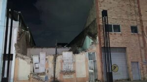 Colapsó una vivienda en Maracay tras las fuertes lluvias