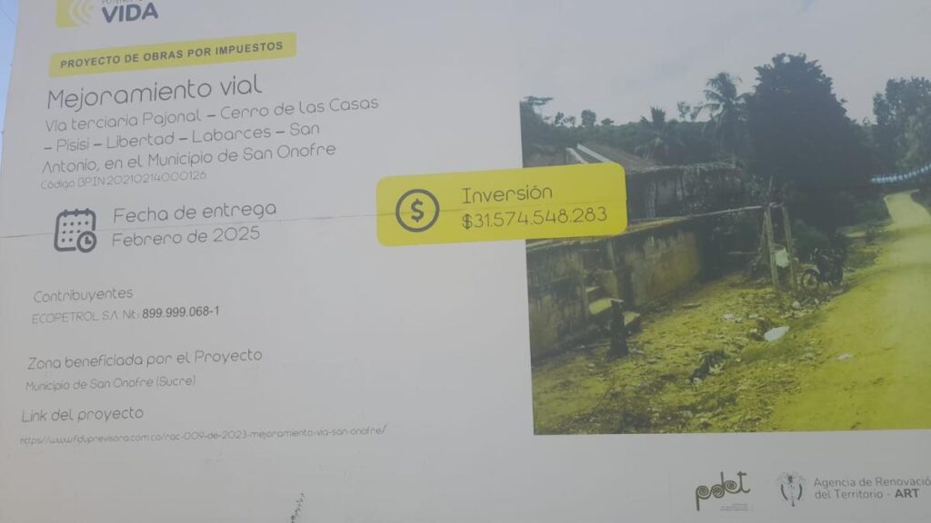Comunidades de Sucre denuncian presunto 'tumbe' en obra vial de la Troncal de Occidente: bloquearon vía nacional