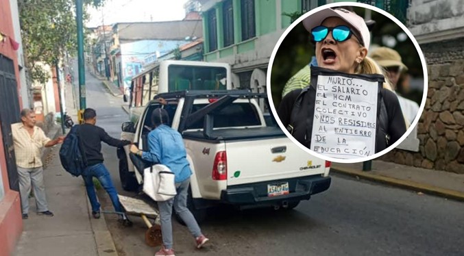 Detienen a docente Lourdes Villarreal en Caracas