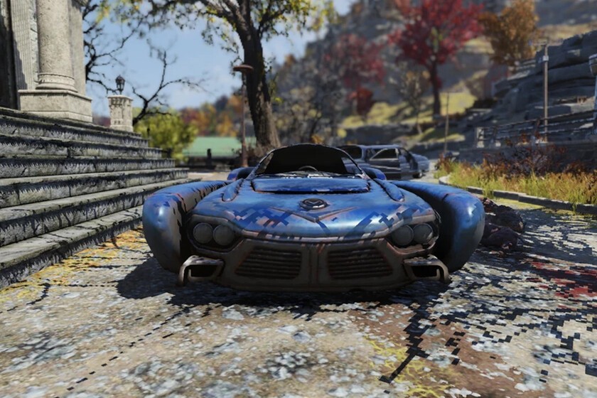 Dicen que hay un coche volador en Fallout 76, pero sabemos que no es exactamente así desde 1998