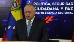 Diosdado Cabello denuncia “planes de atentados con explosivos” contra embajadas, hospitales y personalidades en Venezuela