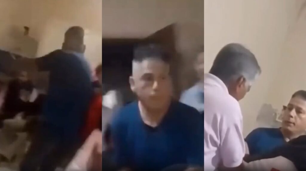 Dos pastores se guindaron a golpes después de una discusión en un templo evangélico (VIDEO)