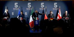 El E-5 de Europa, indignado con la ausencia de Putin en Estambul: «Nos toma el pelo»