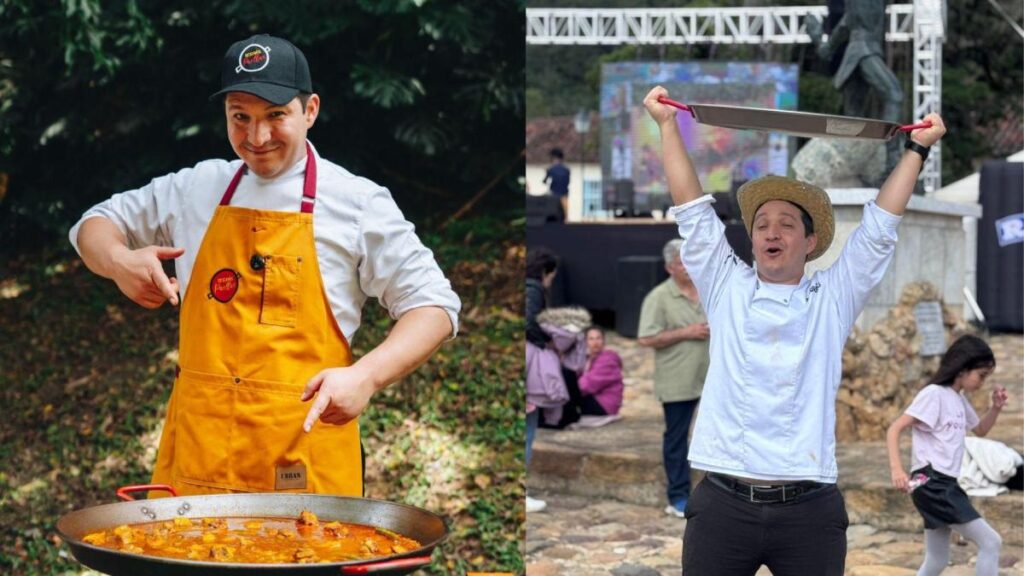 El fisioterapeuta y entrenador de perros que quiere ser el mejor chef de paellas del mundo con su sabor colombiano