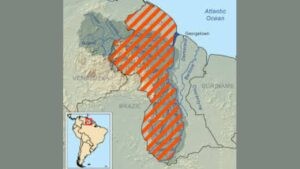 Elección en el Esequibo Baja afluencia y denuncias marcan el proceso En el territorio disputado del Esequibo, de 160.000 km², Venezuela celebra hoy la elección de sus primeras autoridades. La jorn