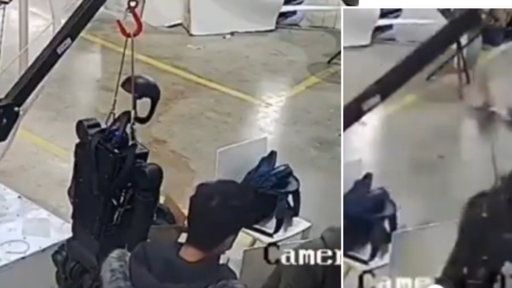 En una prueba técnica, un robot presenta fallas y lanza ‘puños’ a dos de sus programadores en China