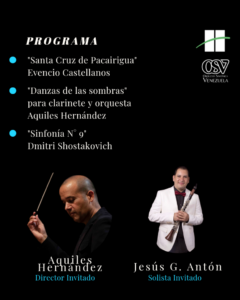 La Orquesta Sinfónica Venezuela presenta de la Serie Lo Nuestro un nuevo concierto en la Asociación Cultural Humboldt