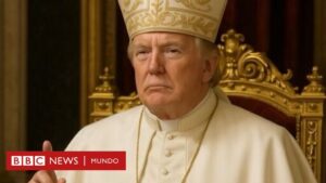 Las críticas que desató Trump con una imagen generada por IA donde aparece como Papa y que compartió la Casa Blanca