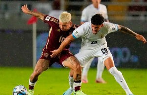 Lesión de Soteldo lo deja fuera de la fecha FIFA