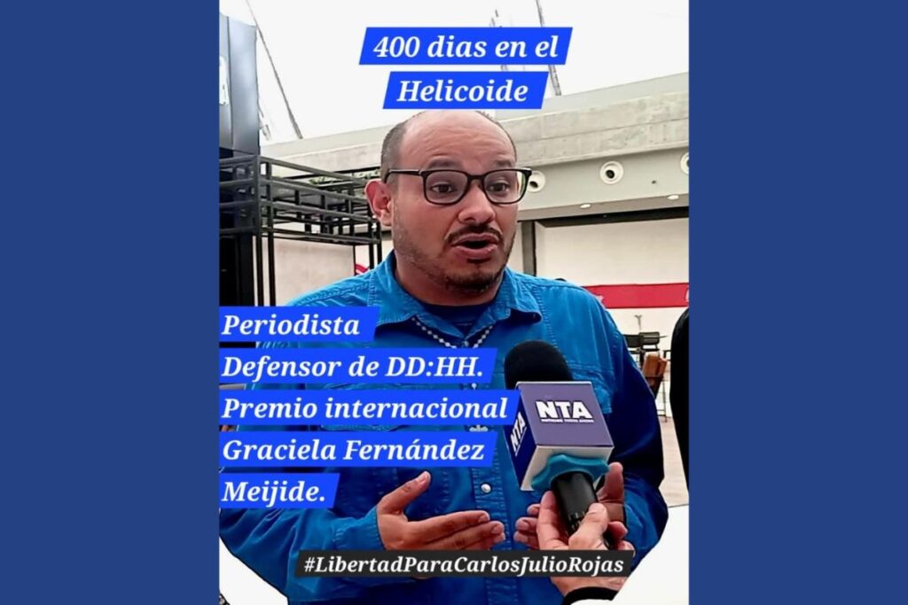 ¡Libertad para Carlos Julio Rojas! Caraqueños exigen justicia tras 400 días de injusto encierro en El Helicoide