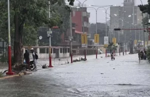 Lluvias causaron el colapso de drenajes en Portuguesa y dejaron calles anegadas