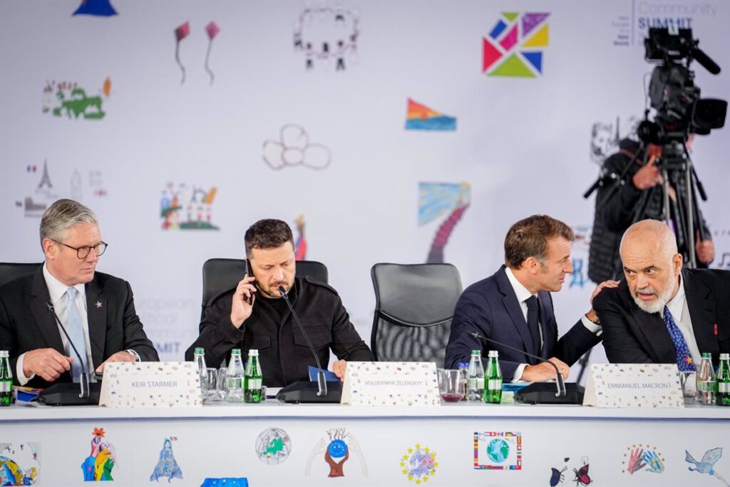 Los líderes europeos arropan a Zelenski y reclaman unidad ante el desplante de Putin en Turquía