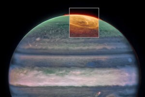 Los telescopios Webb y Hubble observaron a la vez las auroras de Júpiter. Por algún motivo, no vieron lo mismo