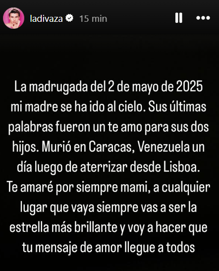 Murió la madre de «La Divaza» tras una larga batalla contra el cáncer