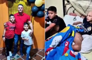 Niño con cáncer pidió que liberen a su papá, detenido en Venezuela por causas políticas