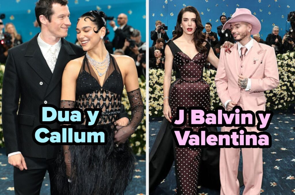 Parejas que sirvieron más que los solteros en la Met Gala
