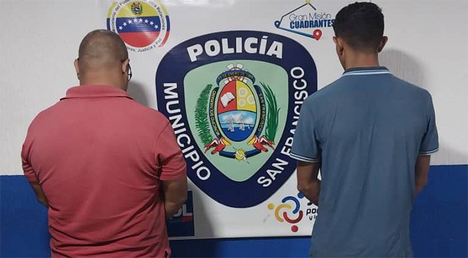 Polisur captura a dos sujetos por golpear a su víctima