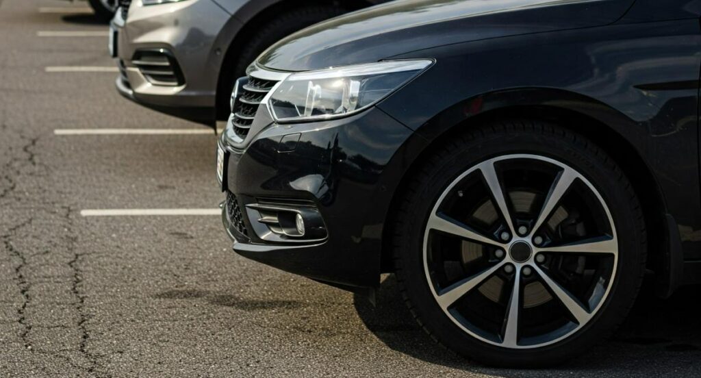 Por qué no dejar el carro parqueado con ruedas giradas: experto explica daño que provoca