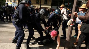 Protestas por el Día del Trabajador terminan en enfrentamientos