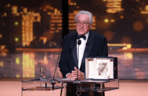 Robert de Niro recibió Palma de Oro Honorífica en Cannes