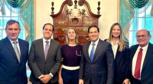 Rubio y escapados de la embaada de argentina en caracas