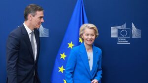 Sánchez pide a Von der Leyen suspender el acuerdo de asociación con Israel, sanciones y un embargo de armas