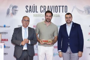 Saúl Craviotto, galardonado con el Premio Marca Leyenda