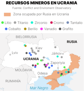 UCRANIA TIERRAS RARAS | ¿Qué son las tierras raras y los minerales que tiene Ucrania?